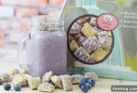 Wholesome Blueberry Wheat Smoothie