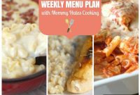 Weekly Meal Plan: October 2nd Week