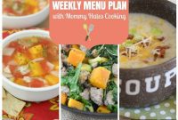 Weekly Meal Plan October 16th