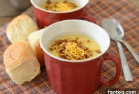 Golden Cheddar Broccoli Potato Comfort