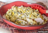 Creamy Turkey Noodle Bake