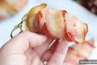 Bacon-Wrapped Stuffed Peppers and Zesty Sausage Feast