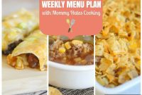 Weekly Menu Plan: January 8th Edition