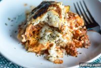 Hearty Eggplant Lasagna Bake