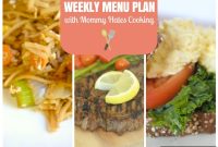 Weekly Meal Plan – Week of March 19th