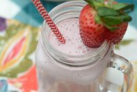 Delicious Grab-and-Go Strawberry Smoothies