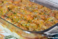 Golden Crispy Breakfast Bake