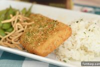 Orange Sesame Baked Cod with Balsamic Edamame