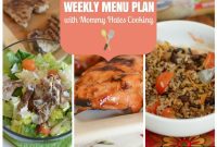 Your Weekly Menu for July 30th
