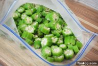 Effortless Okra Freezing