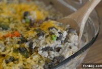 Hearty Beef and Rice Bake