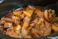 Maple Glazed Slow Cooker Chicken