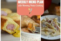 Your Weekly Meal Guide Starting September 3rd