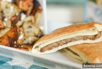 Greek Gyro Sliders and Roasted Potatoes