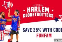 Score 25% Off Harlem Globetrotters Tickets