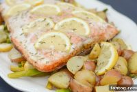 Grilled Salmon with Zesty Lemon Garlic Butter