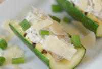 Savory Gluten Free Chicken Salad Zucchini Boats
