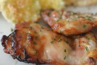 Ninja Foodi Crispy Glazed Chicken Thighs