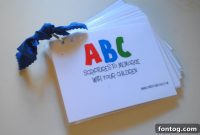 DIY ABC Scripture Cards