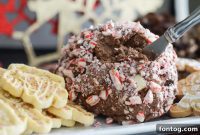 Peppermint Mocha No Bake Cheesecake Bites