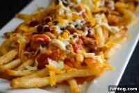 Decadent Nacho Chili Cheese Fries