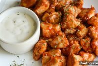 Crispy Air Fryer Barbecue Chicken Nuggets Gluten Free