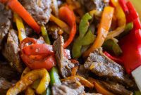 Ninja Foodi Air Fryer Beef Fajitas