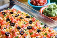 Gluten Free Layered Taco Dip
