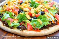 Guilt-Free Taco Pizza Makeover