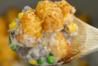 Ninja Foodi Crispy Tater Tot Casserole