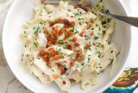 One-Pot Ninja Foodi Creamy Chicken Alfredo