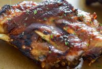 Sweet & Sticky Ninja Foodi Maple Ribs