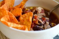 Ninja Foodi Zesty Chicken Taco Soup