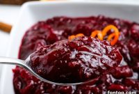 Naturally Gluten-Free Homemade Cranberry Sauce