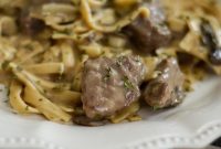 Quick Ninja Foodi Gluten Free Beef Stroganoff