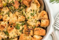 Rustic Sourdough Stuffing