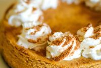 Creamy Ninja Foodi Pumpkin Cheesecake