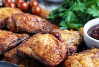 Fall-Off-The-Bone Smoked Chicken Thighs on Your Pellet Grill