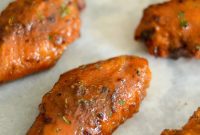 Crispy Pellet Smoked Buffalo Wings