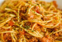 Speedy Taco Spaghetti Skillet