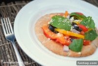 Guilt Free Carbs Mini Mediterranean Pizzas and The Carb Lovers Diet Cookbook Giveaway