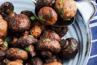 Perfect Pellet Grill Smoked Mushrooms