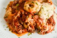 Effortless Gluten Free Tortellini Bake