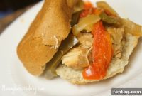 Slow Cooker Gluten-Free Philly Chicken Cheesesteaks