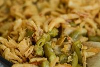 Pellet-Smoked Green Bean Casserole