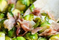 Pellet-Smoked Brussels Sprouts with Crispy Bacon