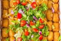 Big Mac Loaded Gluten-Free Tater Tot Bake