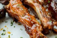 Fall-Off-The-Bone Apple BBQ Ribs Gluten Free
