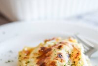 Gluten-Free Roasted Garlic Chicken Lasagna
