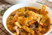 One-Pot Gluten-Free Pressure Cooker Enchilada Soup